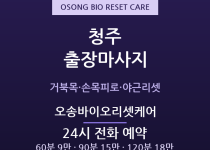 청주 출장마사지 - 오송·복대동 IT바이오… 출장마사지